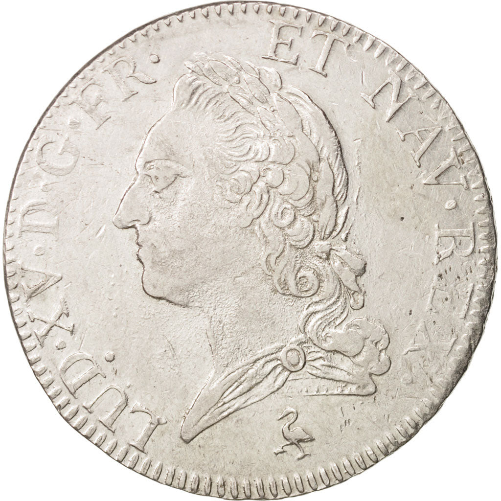 France, Louis XV, Écu à la vieille tête, Ecu, 1774, Paris, TTB, Argent, KM551.1
