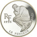 Moneda, Francia, Le Penseur de Rodin, 10 Francs-1.5 Euro, 1996, Proof, FDC