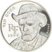 Coin, France, Vincent Van Gogh, 10 Francs-1.5 Euro, 1996, MS(65-70), Silver