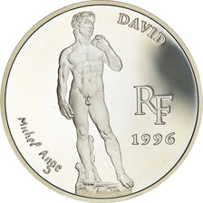 Monnaie, France, David by Michelangelo, 10 Francs-1.5 Euro, 1996, Proof, FDC