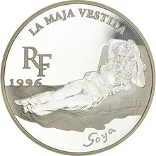 Münze, Frankreich, La Maja vestida, 10 Francs-1.5 Euro, 1996, STGL, Silber