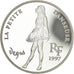 Coin, France, La petite Danseuse, 10 Francs-1.5 Euro, 1997, MS(65-70), Silver