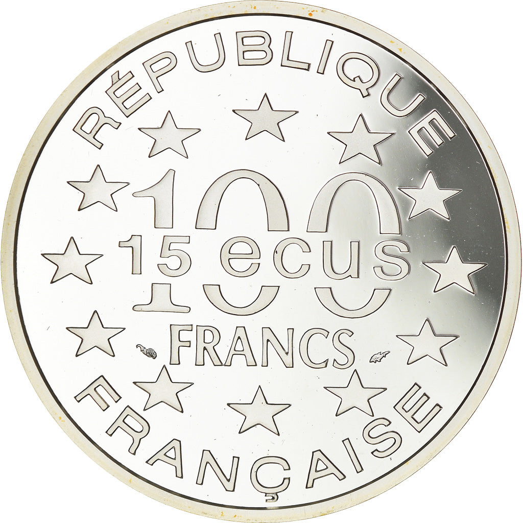 Coin, France, Arc de Triomphe, 100 Francs-15 Ecus, 1993, Proof, MS(65-70)