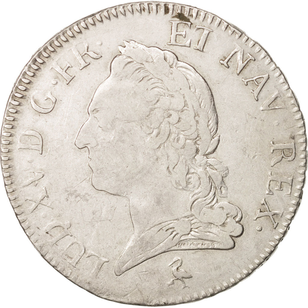 Monnaie, France, Louis XV, Écu à la vieille tête, Ecu, 1771, Paris, TB