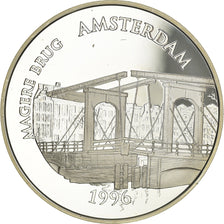 Moneta, Francja, Magere Brug, Amsterdam, 100 Francs-15 Euro, 1996, Proof