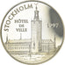 Moeda, França, Hôtel de Ville de Stockholm, 100 Francs-15 Euro, 1997, Paris