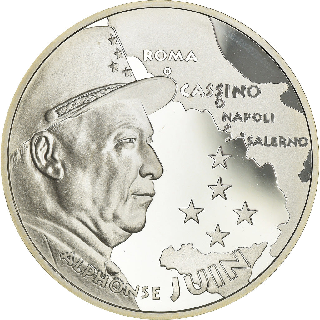 Monnaie, France, Alphonse Juin, 100 Francs, 1994, BE, FDC, Argent, KM:1041