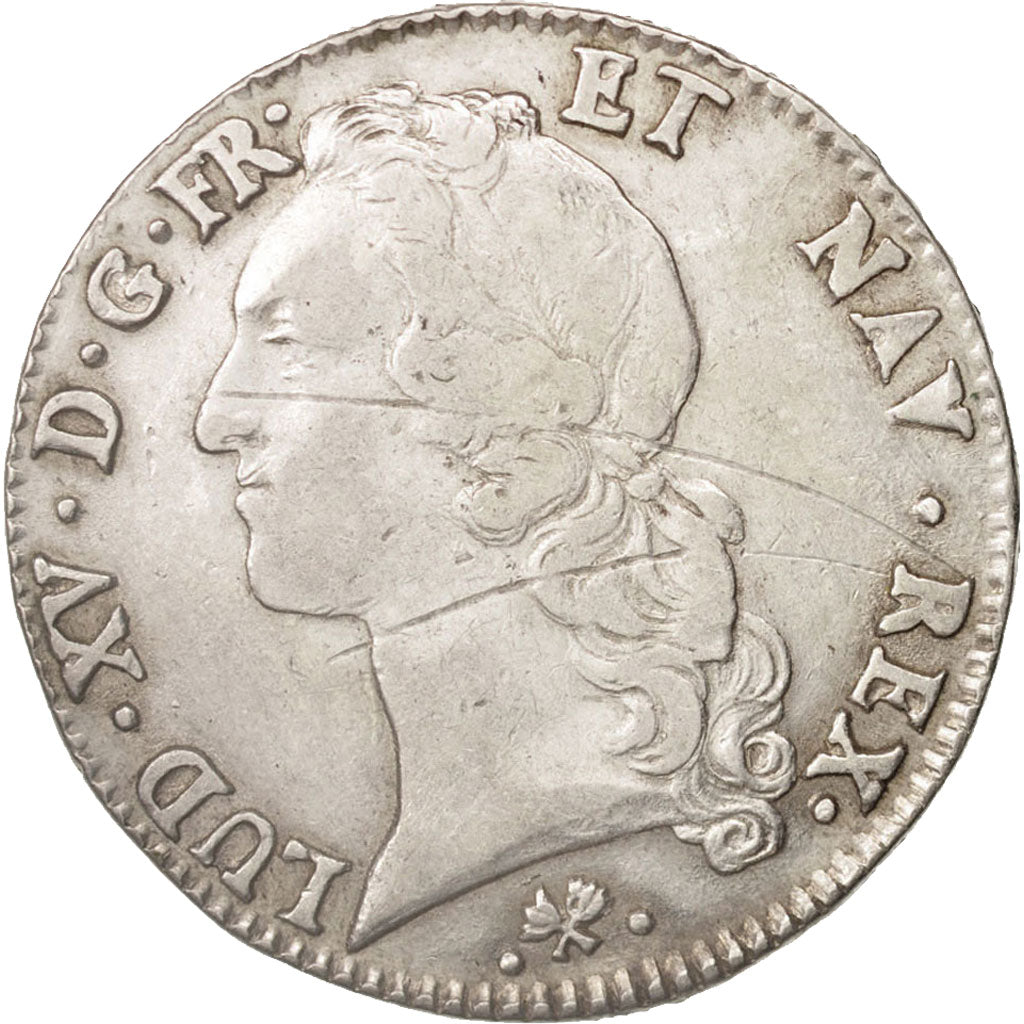 France, Louis XV, Écu au bandeau, Ecu, 1767, Bayonne, VF(30-35), Silver,KM512.12