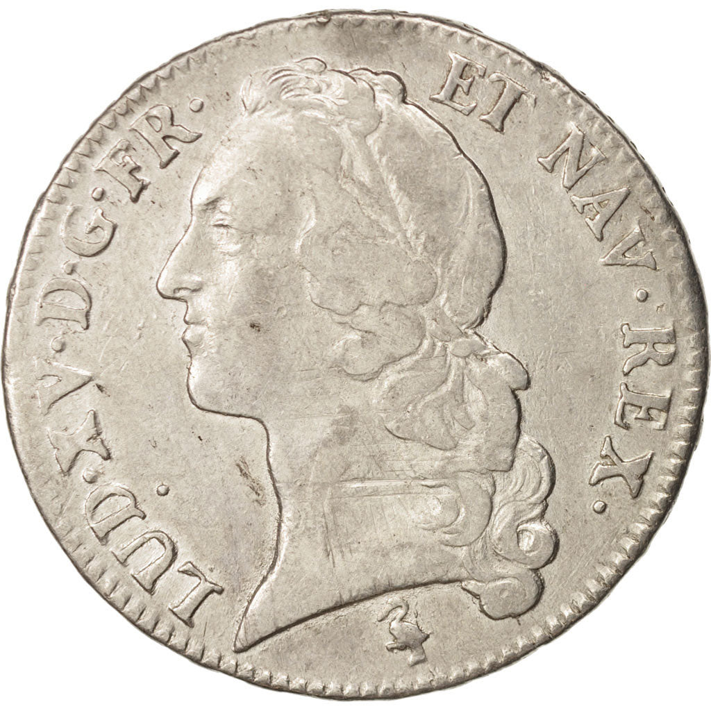 France, Louis XV, Écu au bandeau, Ecu, 1759, Paris, TB+, Argent, KM:512.1