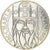 Coin, France, Charlemagne, 100 Francs, 1990, ESSAI, MS(65-70), Silver