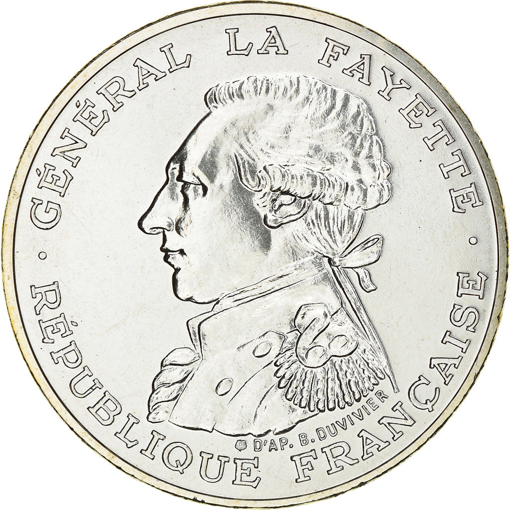Coin, France, 100 Francs, 1987, Piéfort, MS(65-70), Silver, KM:P991a
