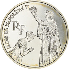 Monnaie, France, Sacre de Napoléon Ier, 100 Francs, 1993, ESSAI, FDC, Argent