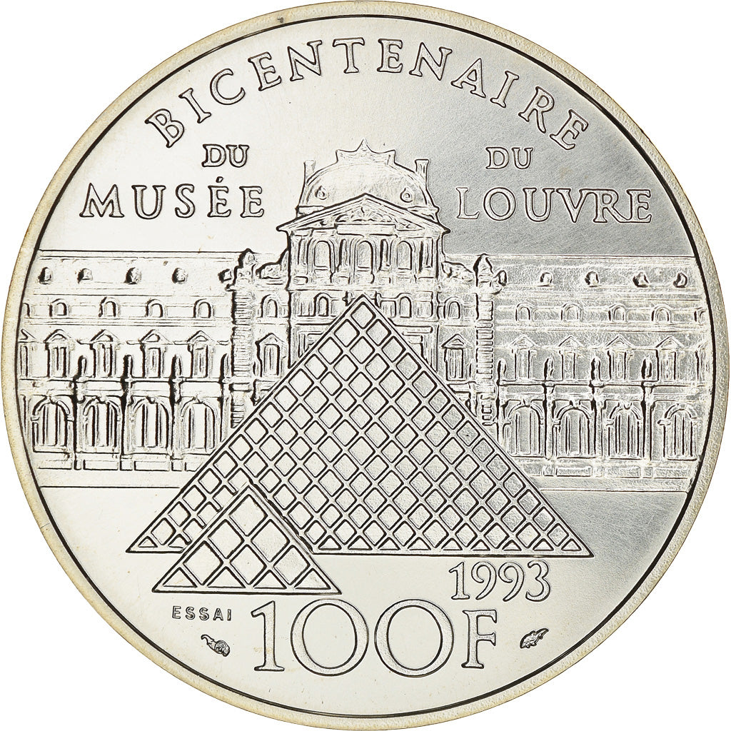 Monnaie, France, Sacre de Napoléon Ier, 100 Francs, 1993, ESSAI, FDC, Argent