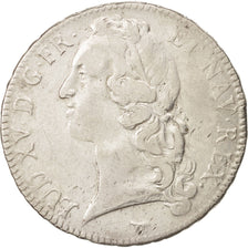 France, Louis XV, Écu au bandeau, Ecu, 1746, Paris, VF(20-25), Silver, KM:512.1