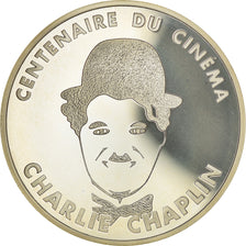 Monnaie, France, Charlie Chaplin, 100 Francs, 1995, ESSAI, FDC, Argent, KM:1076