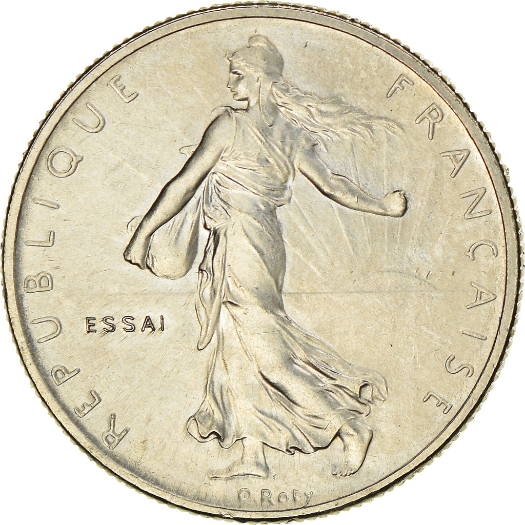 Monnaie, France, Semeuse, 1/2 Franc, 1965, ESSAI, SPL+, Nickel, Gadoury:429