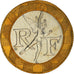 Coin, France, Génie, 10 Francs, 1995, Paris, BU, MS(64), Aluminum-Bronze