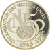 Coin, France, ONU, 5 Francs, 1995, Paris, BE, MS(65-70), Silver, KM:1118
