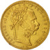 Munten, Hongarije, Franz Joseph I, 8 Forint 20 Francs, 1881, Kormoczbanya, ZF+