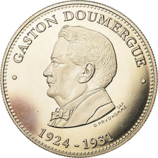 Francia, medaglia, Les Présidents de la République, Gaston Doumergue