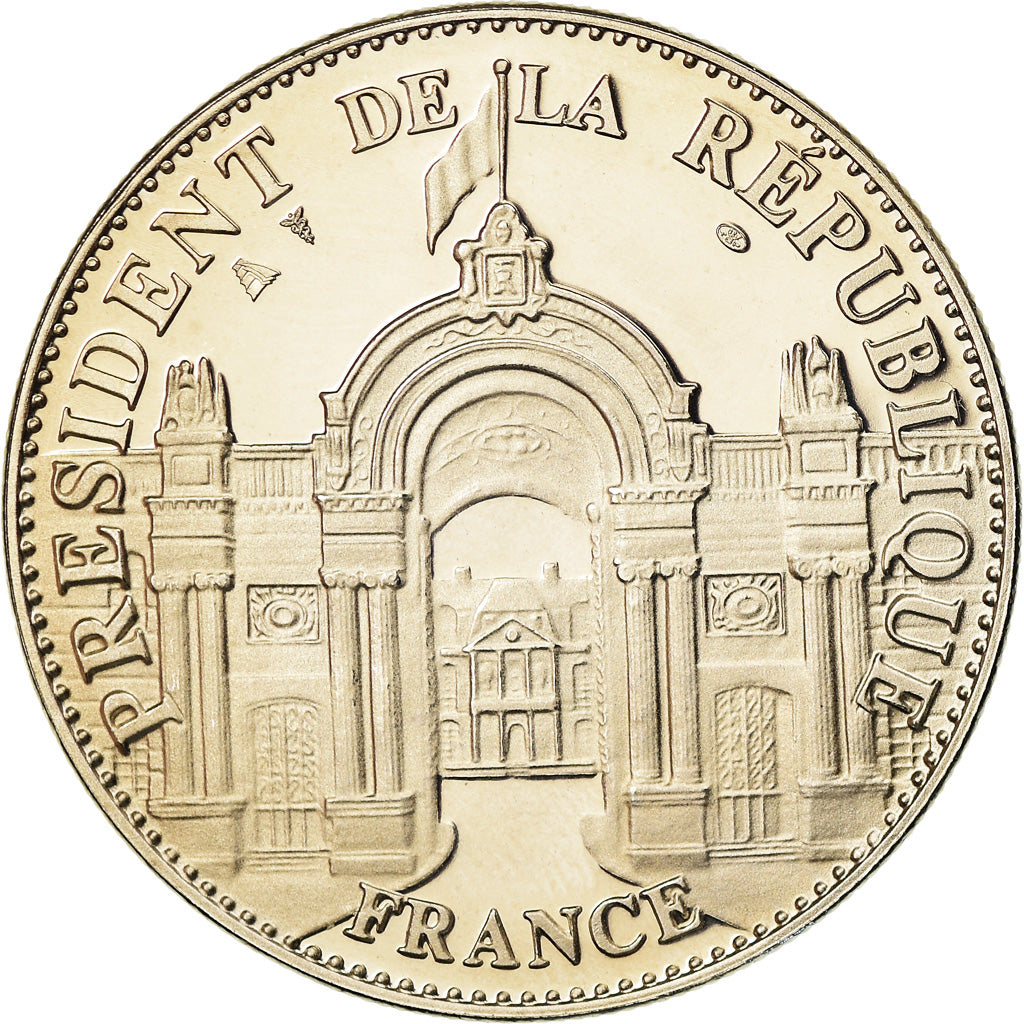 Francia, medaglia, Les Présidents de la République, Gaston Doumergue