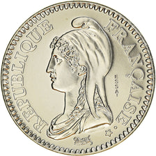 Coin, France, République, 1 Franc, 1992, Paris, ESSAI, MS(65-70), Nickel