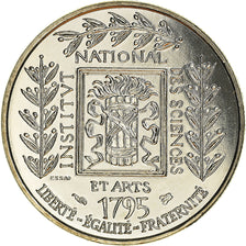 Moneta, Francia, Institut de France, 1 Franc, 1995, Paris, ESSAI, FDC, Nichel