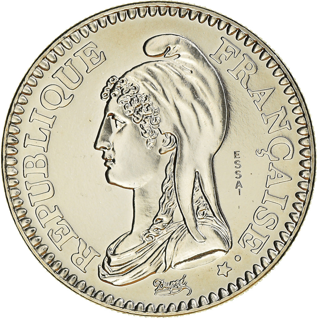 Münze, Frankreich, République, 1 Franc, 1992, Paris, ESSAI, STGL, Nickel