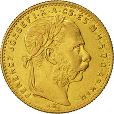 Hungary, Franz Joseph I, 8 Forint 20 Francs, 1891, Kormoczbanya, AU(50-53)