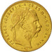 Hungary, Franz Joseph I, 8 Forint 20 Francs, 1891, Kormoczbanya, AU(50-53)