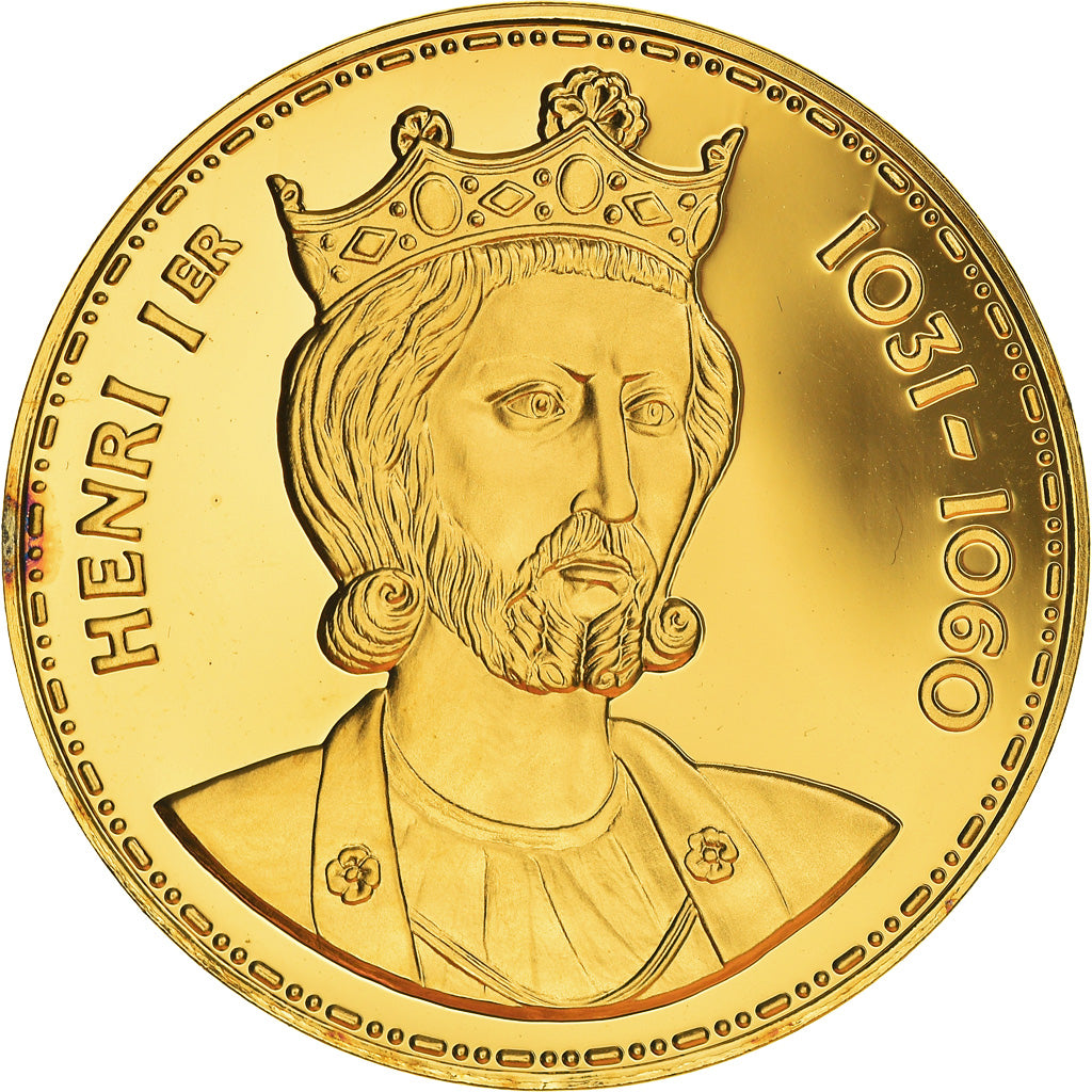 Frankreich, Medaille, Les Rois de France, Henri Ier, History, Proof, STGL