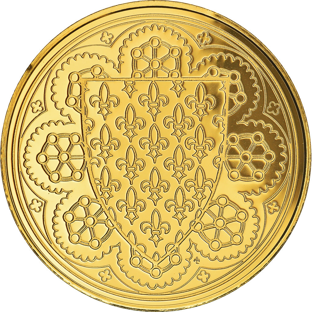 France, Medal, Les Rois de France, Philippe V, History, Proof, MS(65-70)