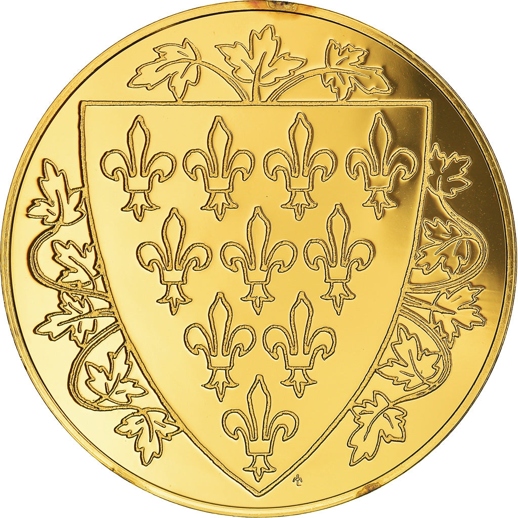 France, Medal, Les Rois de France, Philippe IV, History, Proof, MS(65-70)