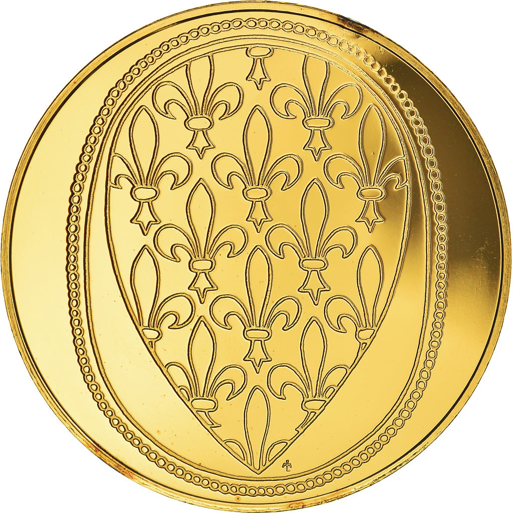 France, Médaille, Les Rois de France, Louis VIII, History, Proof, FDC, Vermeil