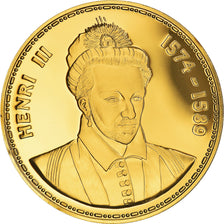France, Médaille, Les Rois de France, Henri III, History, Proof, FDC, Vermeil