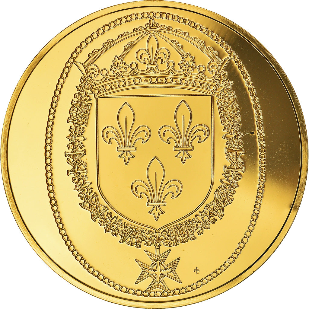 France, Médaille, Les Rois de France, Henri III, History, Proof, FDC, Vermeil