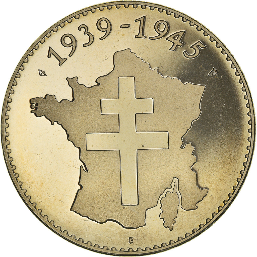 France, Médaille, 1939-1945, Débarquement de Normandie, WAR, FDC, Cupro-nickel