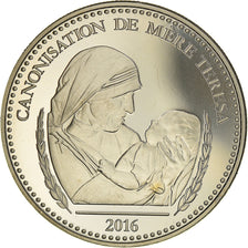 France, Medal, Canonisation de Mère Teresa, Religions & beliefs, MS(64)