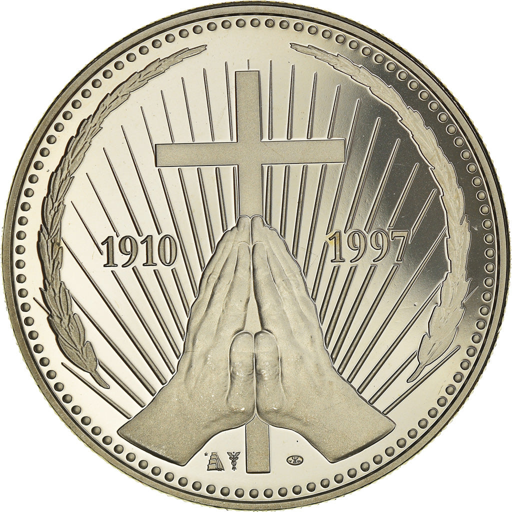 France, Medal, Canonisation de Mère Teresa, Religions & beliefs, MS(64)