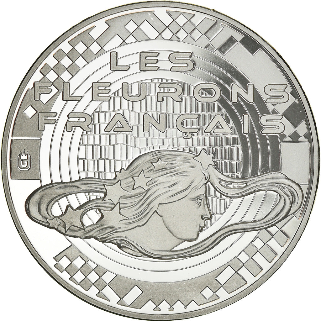 France, Médaille, Les Fleurons Français, Airbus A 380, Aviation, FDC, Cuivre