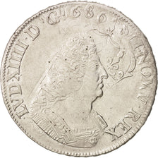 Moneda, Francia, Louis XIV, Écu de Flandre aux palmes, Ecu, 1694, Lille, MBC