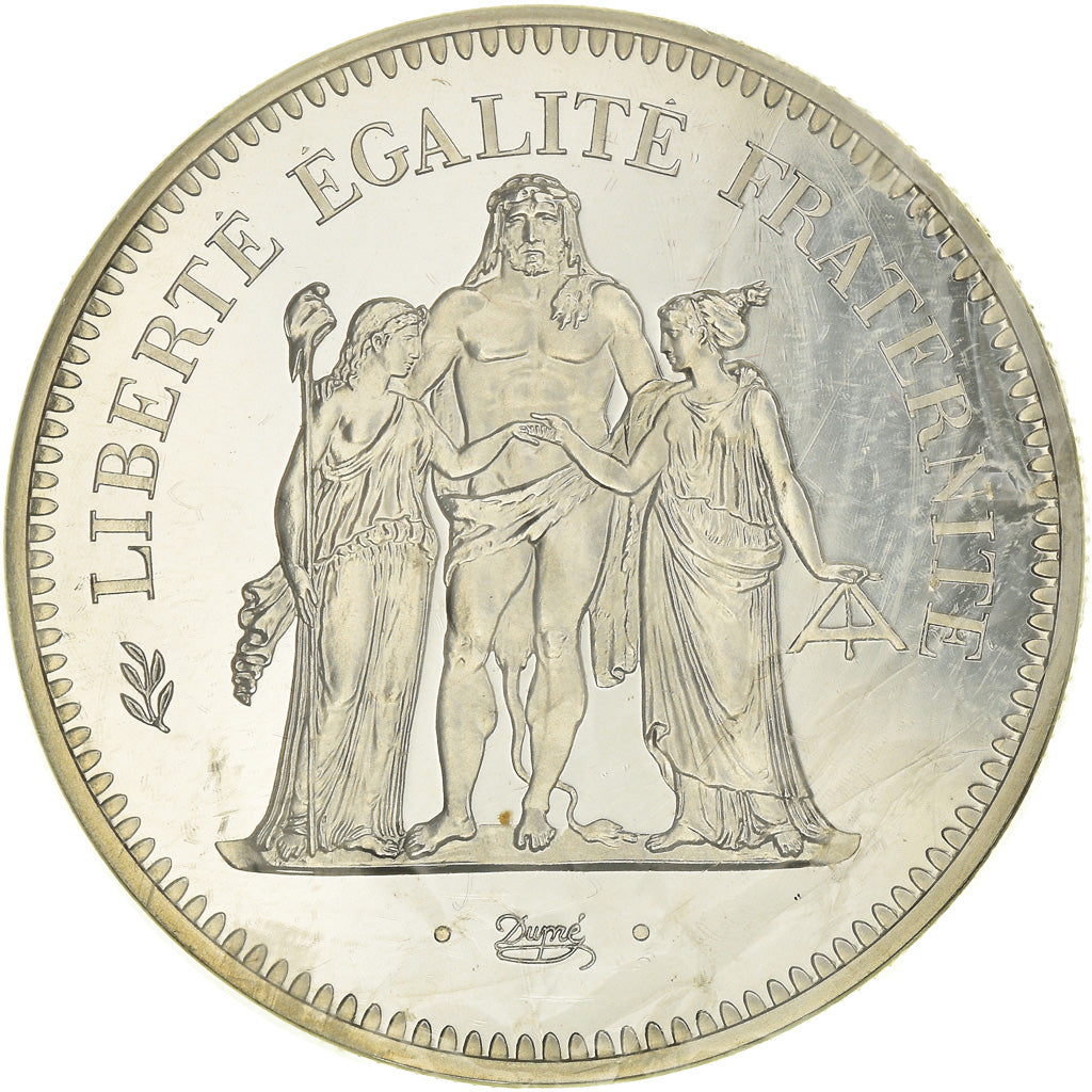 Coin, France, 50 Francs, 1979, Piéfort, MS(65-70), Silver, KM:P650