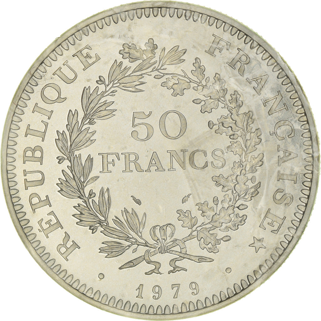 Coin, France, 50 Francs, 1979, Piéfort, MS(65-70), Silver, KM:P650
