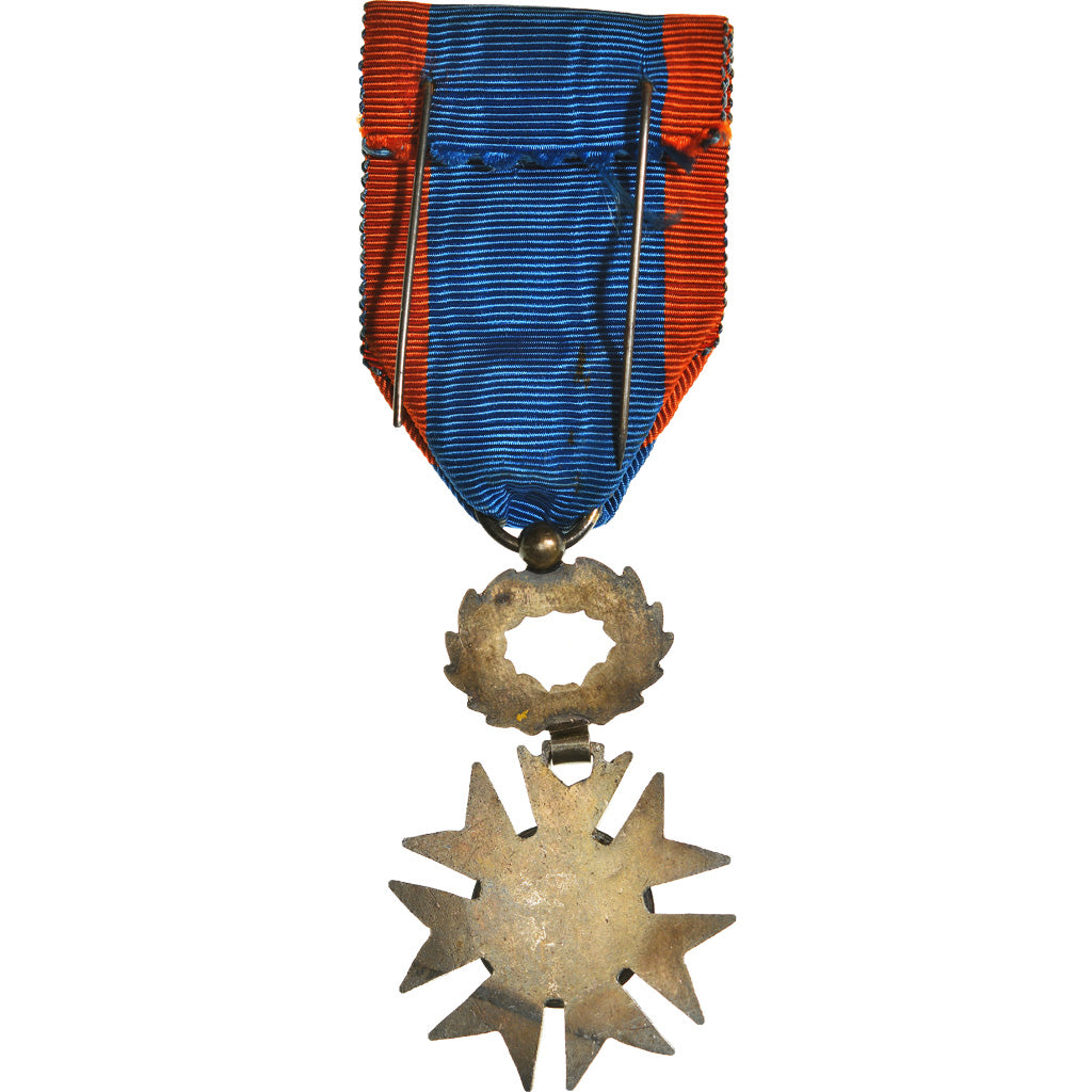 France, Education Civique, Medal, 1933, Excellent Quality, Bronze, 36