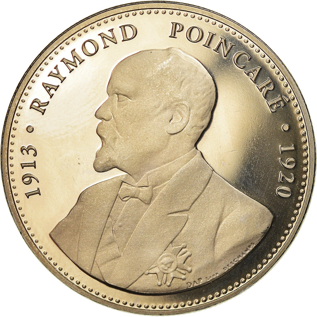 Francia, medaglia, Les Présidents de la République, Raymond Poincaré