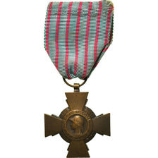Francia, Croix du Combattant de 1914-1918, medalla, Muy buen estado, Bronce, 36