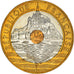 Coin, France, Mont Saint Michel, 20 Francs, 1996, Paris, MS(64), Tri-Metallic