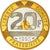 Coin, France, Mont Saint Michel, 20 Francs, 1995, Paris, Proof, MS(65-70)