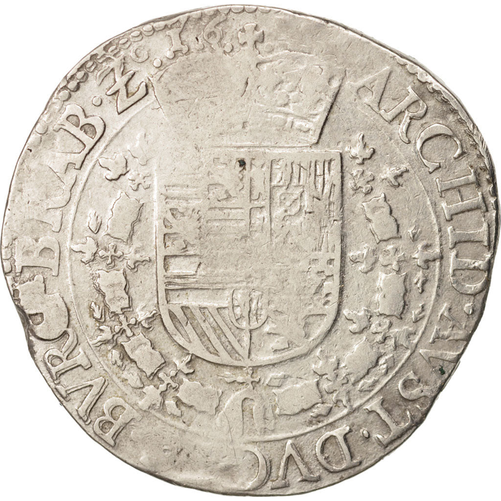 Spanish Netherlands, Patagon, Antwerp, F(12-15), Silver