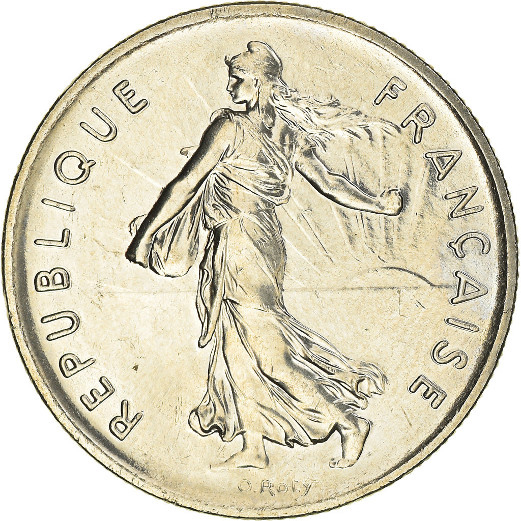 Coin, France, Semeuse, 5 Francs, 1996, Paris, MS(65-70), Nickel Clad
